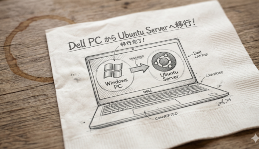 Ubuntu Serverのインストールと初期設定